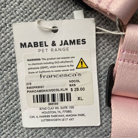 NEW Camo Dog Harness Size XL - Picture 5 of 6